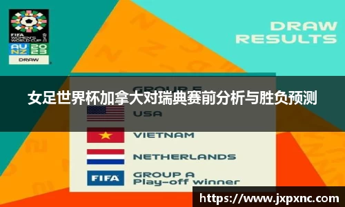 女足世界杯加拿大对瑞典赛前分析与胜负预测